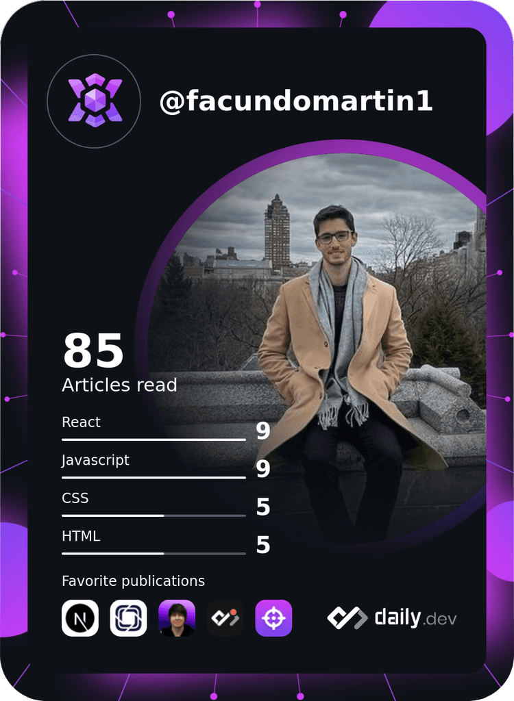 Facundo Martin dev card